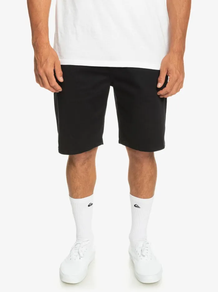 Quiksilver Everyday Union Stretch Chino 20034 Shorts Black Mens Shorts and Amphibians Quiksilver Everyday Union Stretch Chino 20034 Shorts Black Mens Shorts and Amphibians