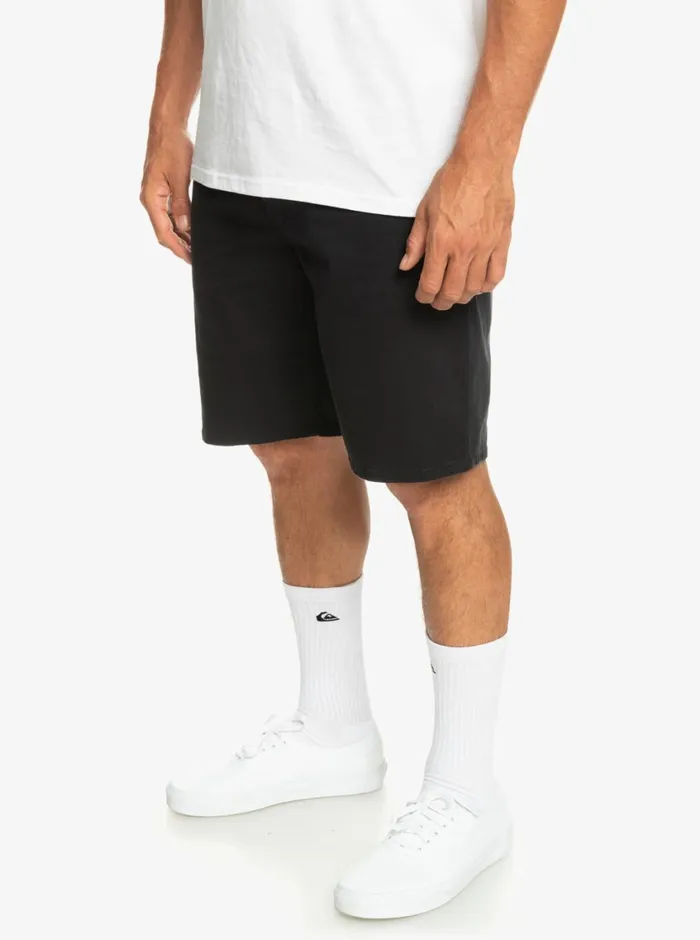 Quiksilver Everyday Union Stretch Chino 20034 Shorts Black Mens Shorts and Amphibians Quiksilver Everyday Union Stretch Chino 20034 Shorts Black Mens Shorts and Amphibians
