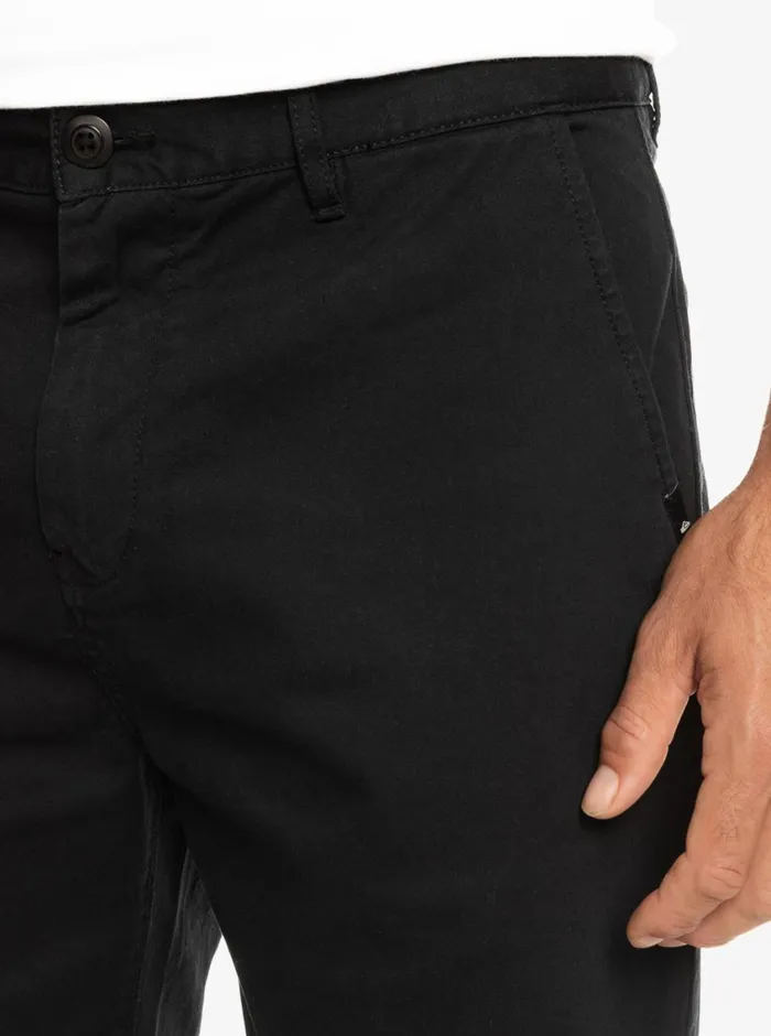 Quiksilver Everyday Union Stretch Chino 20034 Shorts Black Mens Shorts and Amphibians Quiksilver Everyday Union Stretch Chino 20034 Shorts Black Mens Shorts and Amphibians