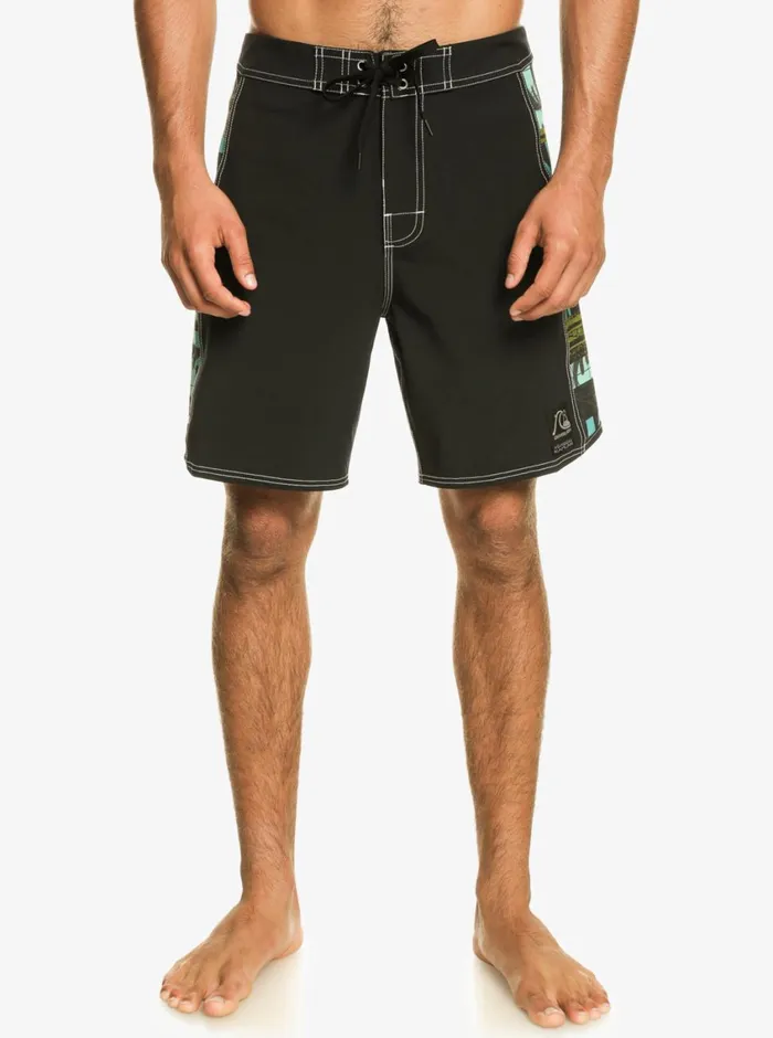 Quiksilver Gregg Kaplan Blank Canvas Arch 18034 Boardshorts Black Mens Boardshorts