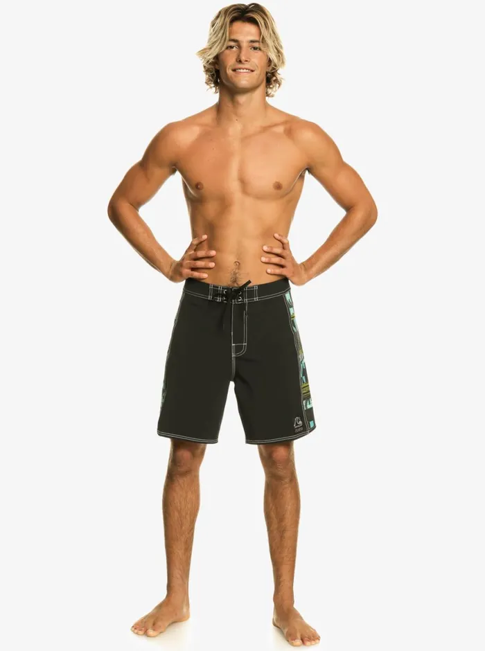 Quiksilver Gregg Kaplan Blank Canvas Arch 18034 Boardshorts Black Mens Boardshorts