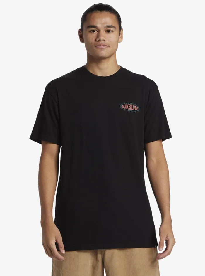 Quiksilver Guard Dog TShirt Black Mens Tees