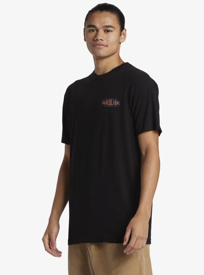 Quiksilver Guard Dog TShirt Black Mens Tees