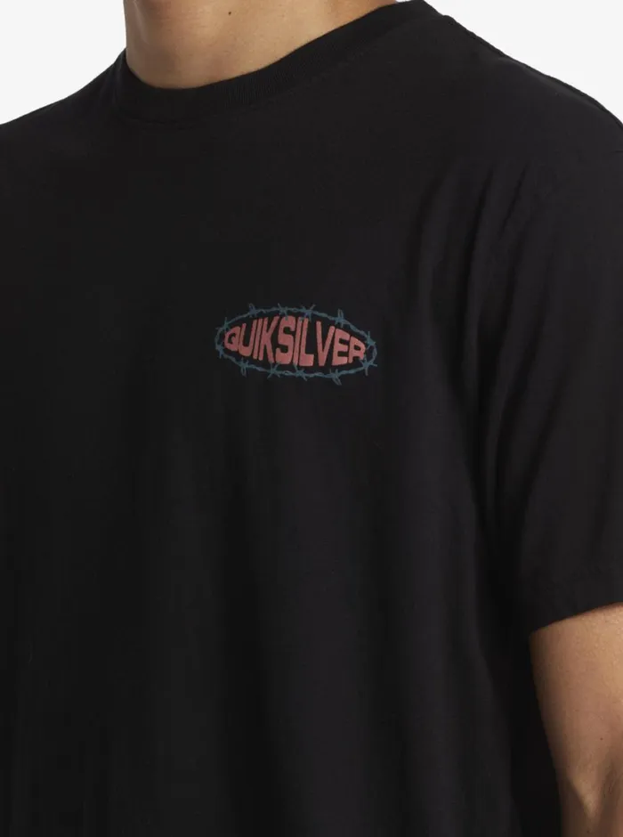 Quiksilver Guard Dog TShirt Black Mens Tees