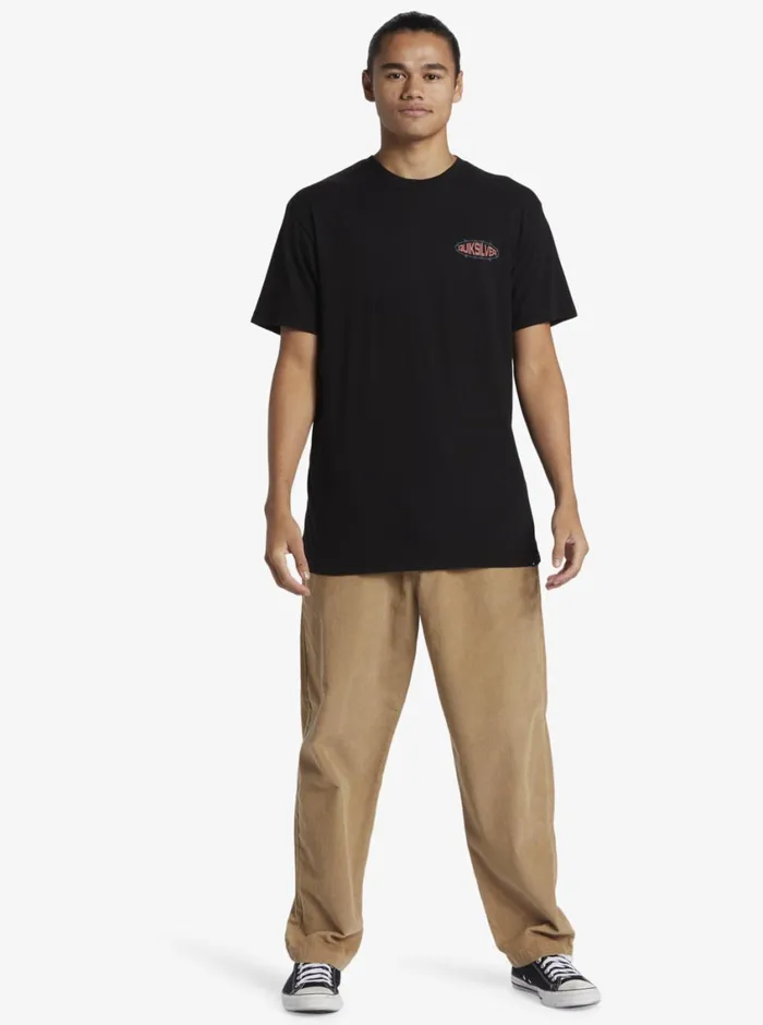Quiksilver Guard Dog TShirt Black Mens Tees