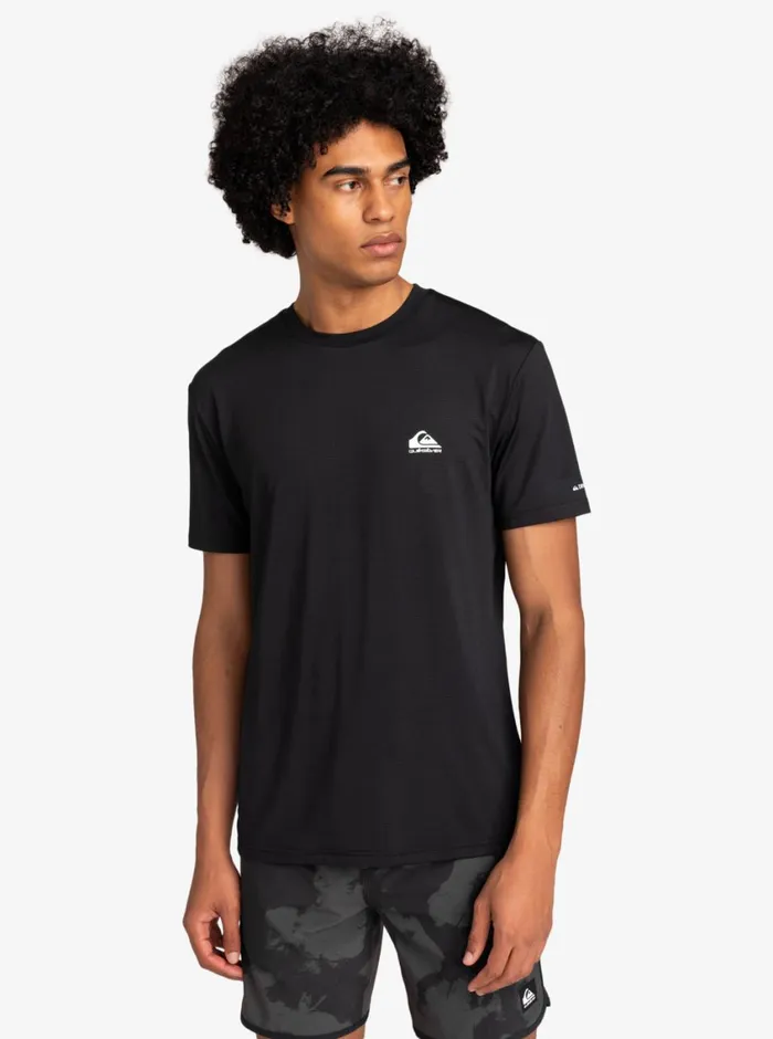 Quiksilver Lap Time TShirt True Black Mens Tees Quiksilver Lap Time TShirt True Black Mens Tees