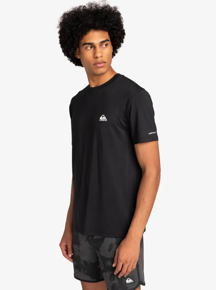 Quiksilver Lap Time TShirt True Black Mens Tees Quiksilver Lap Time TShirt True Black Mens Tees
