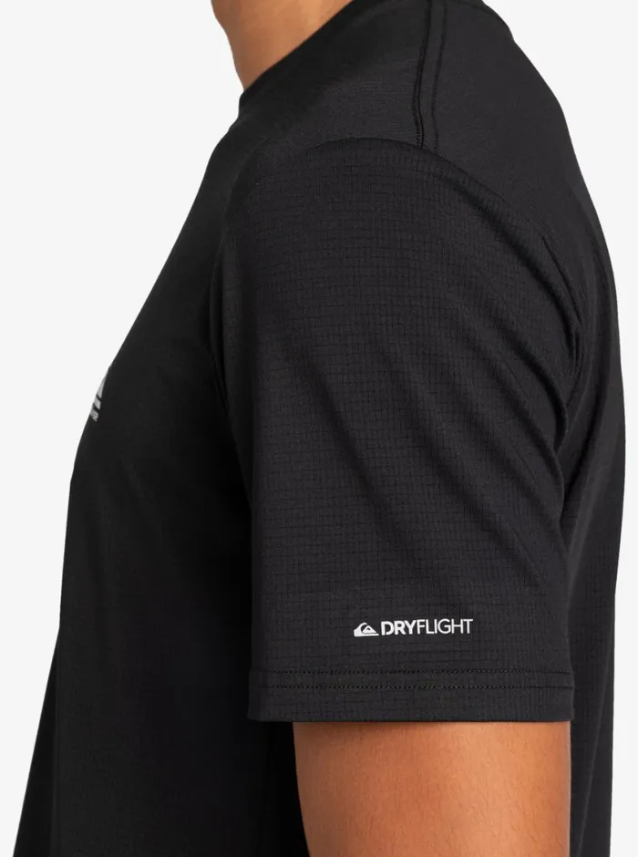 Quiksilver Lap Time TShirt True Black Mens Tees Quiksilver Lap Time TShirt True Black Mens Tees