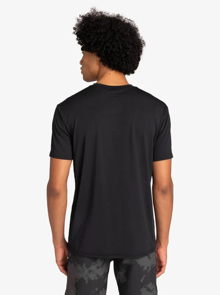 Quiksilver Lap Time TShirt True Black Mens Tees Quiksilver Lap Time TShirt True Black Mens Tees