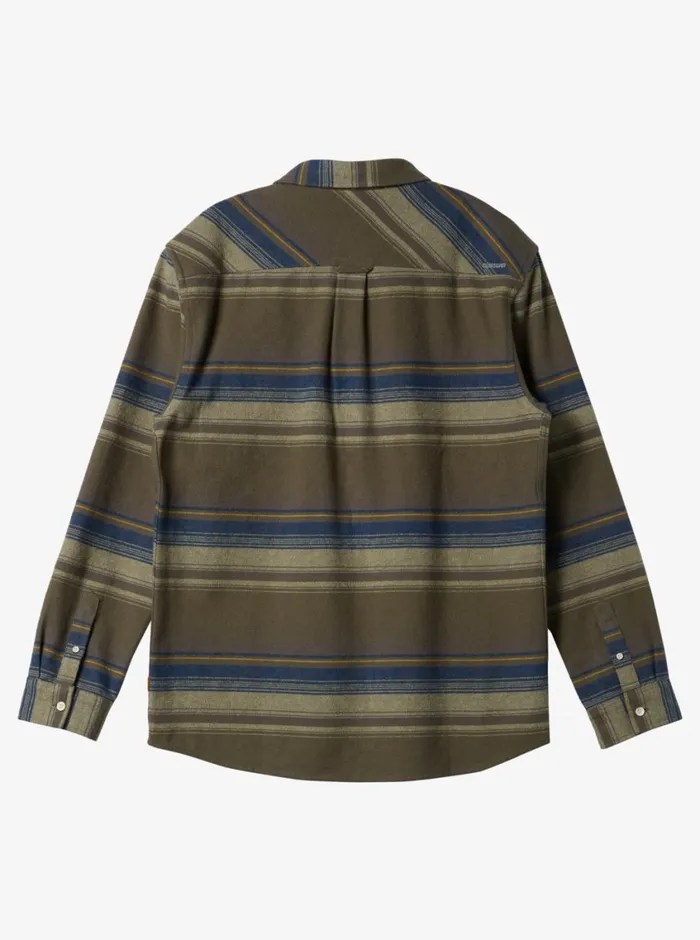 Quiksilver Lowest Tide Flannel Long Sleeve Top Dusty Olive Lowest Tide MensWaterman Shirts and Polos Quiksilver Lowest Tide Flannel Long Sleeve Top Dusty Olive Lowest Tide MensWaterman Shirts and Polos