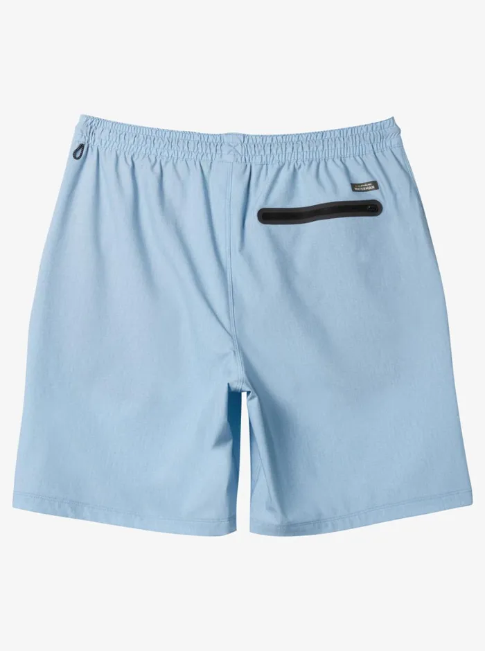 Quiksilver Mako Amphibian 17034 Hybrid Shorts Dusk Blue MensWaterman Amphibians