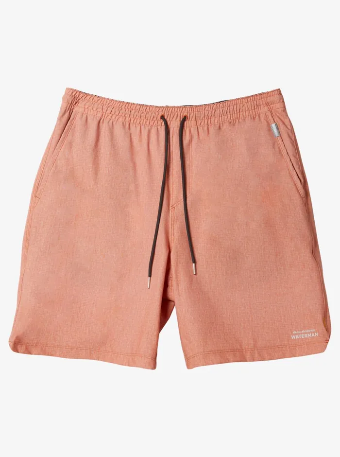 Quiksilver Mako Amphibian 17034 Hybrid Shorts Mango MensWaterman Amphibians