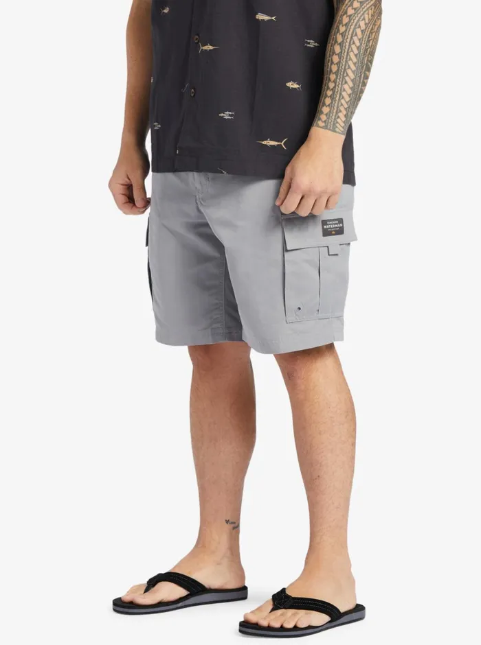 Quiksilver Maldive Atoll Cargo 20034 Shorts Sharkskin MensWaterman Shorts and Amphibians Quiksilver Maldive Atoll Cargo 20034 Shorts Sharkskin MensWaterman Shorts and Amphibians