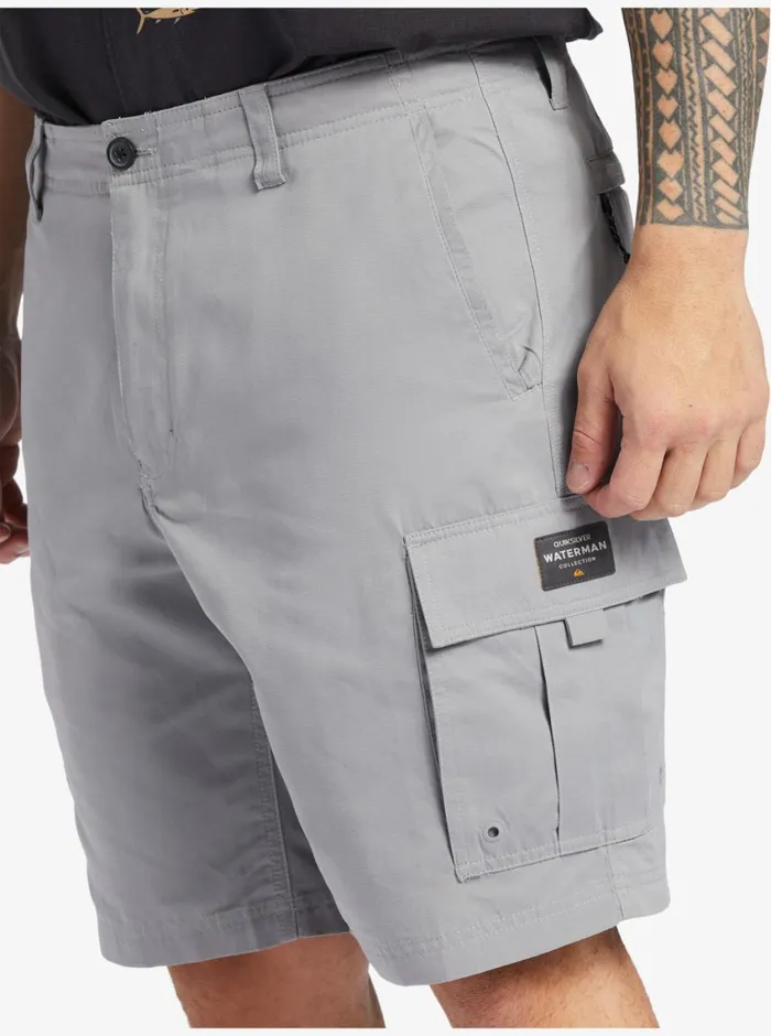 Quiksilver Maldive Atoll Cargo 20034 Shorts Sharkskin MensWaterman Shorts and Amphibians Quiksilver Maldive Atoll Cargo 20034 Shorts Sharkskin MensWaterman Shorts and Amphibians