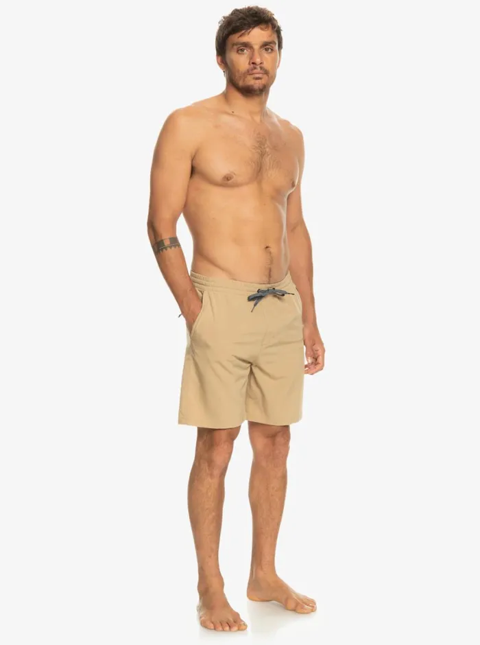 Quiksilver Ocean Elastic Waist 18034 Amphibian Shorts Plage Mens Shorts and Amphibians