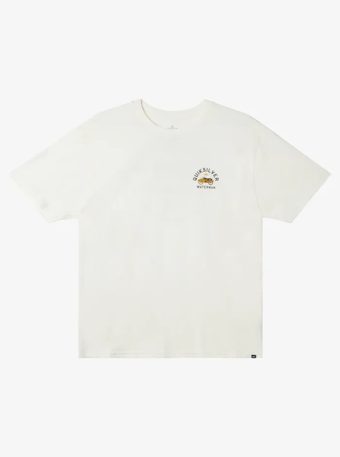 Quiksilver Open Air QTShirt Snow White MensWaterman Tees