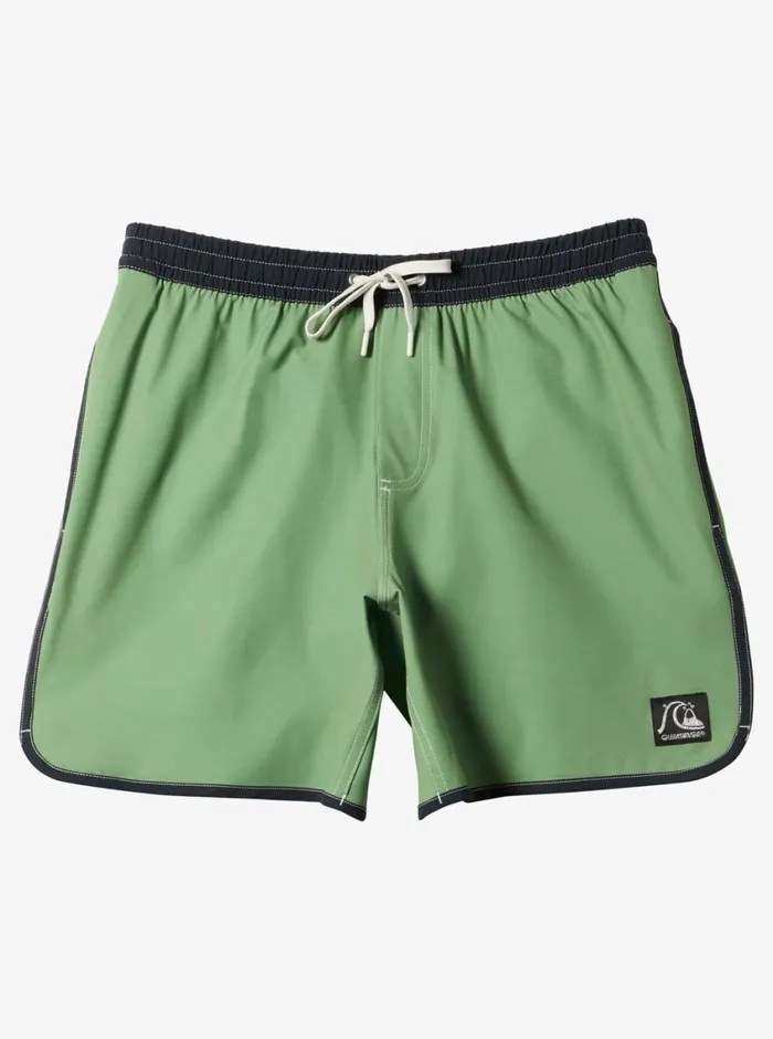 Quiksilver Original Scallop 17034 Volleys Dill Mens Boardshorts