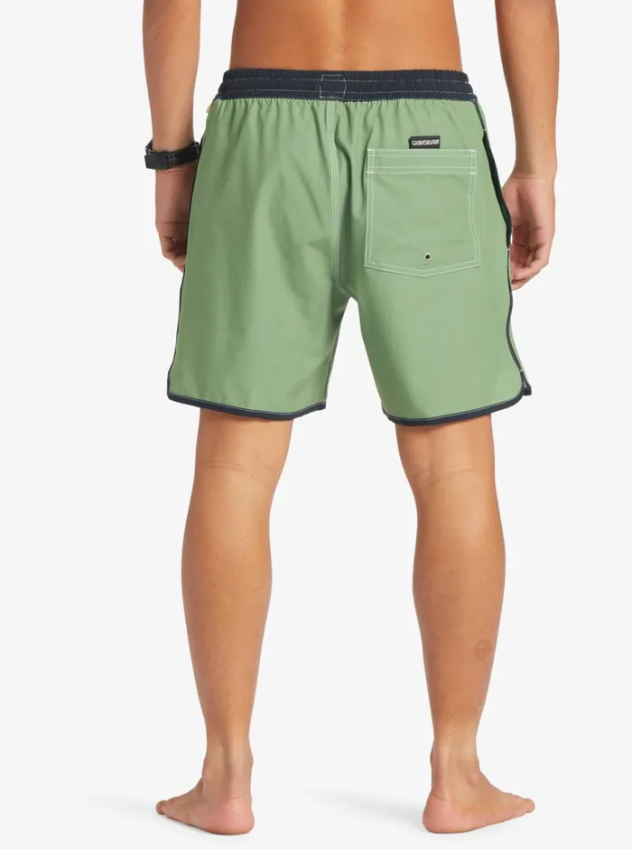 Quiksilver Original Scallop 17034 Volleys Dill Mens Boardshorts