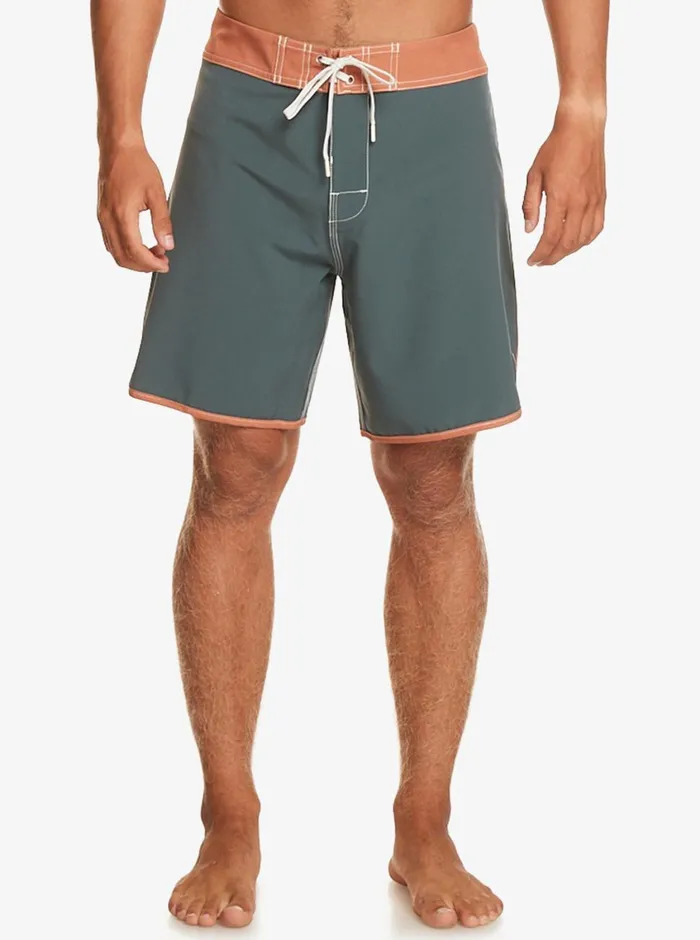 Quiksilver Original Scallop 18034 Boardshorts Dark Slate Mens Shorts and Amphibians Quiksilver Original Scallop 18034 Boardshorts Dark Slate Mens Shorts and Amphibians