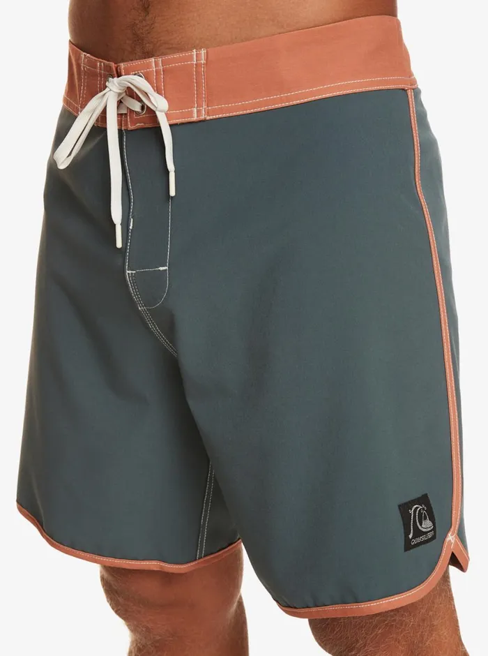 Quiksilver Original Scallop 18034 Boardshorts Dark Slate Mens Shorts and Amphibians Quiksilver Original Scallop 18034 Boardshorts Dark Slate Mens Shorts and Amphibians