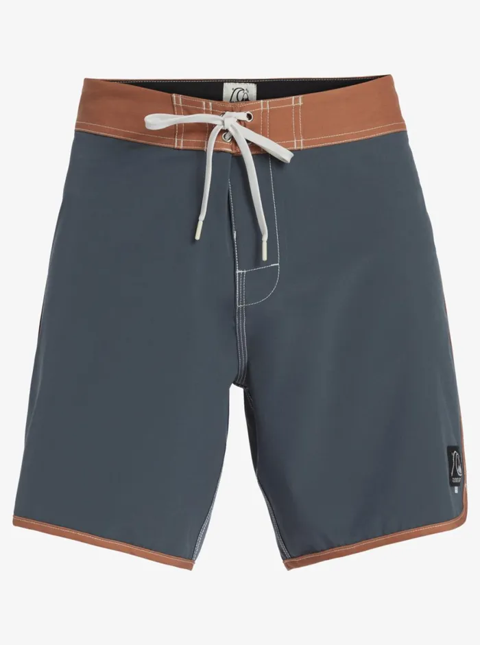 Quiksilver Original Scallop 18034 Boardshorts Dark Slate Mens Shorts and Amphibians Quiksilver Original Scallop 18034 Boardshorts Dark Slate Mens Shorts and Amphibians