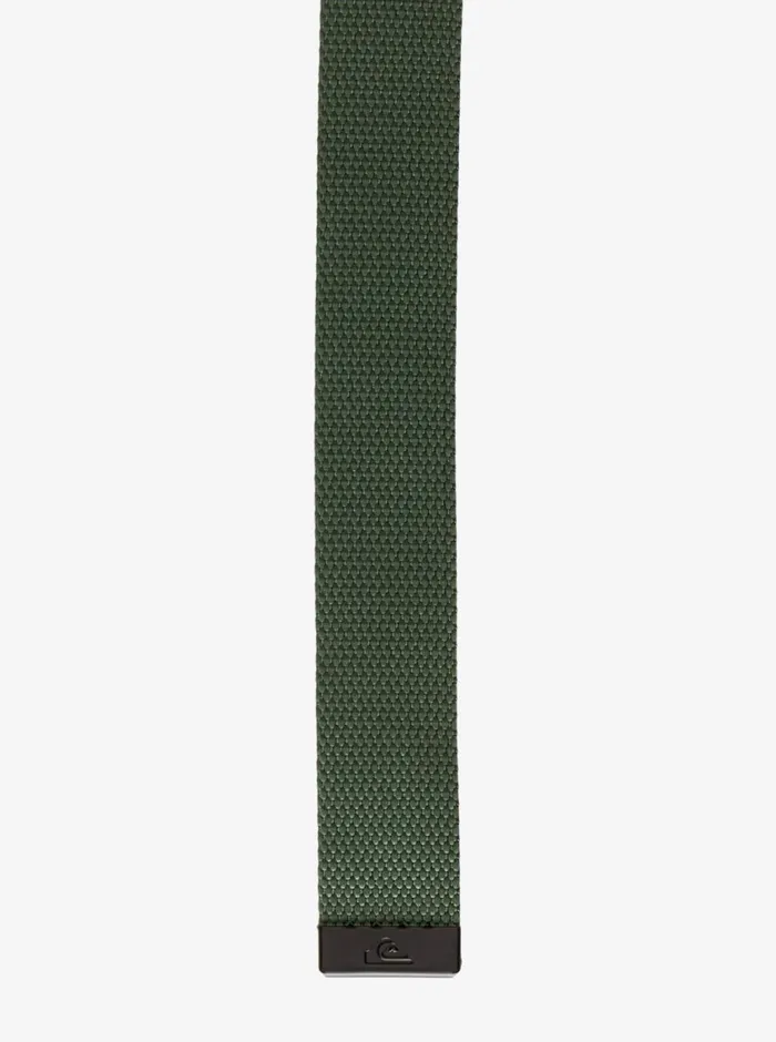 Quiksilver Principal Schwack Webbing Belt Forest Mens Belts Quiksilver Principal Schwack Webbing Belt Forest Mens Belts