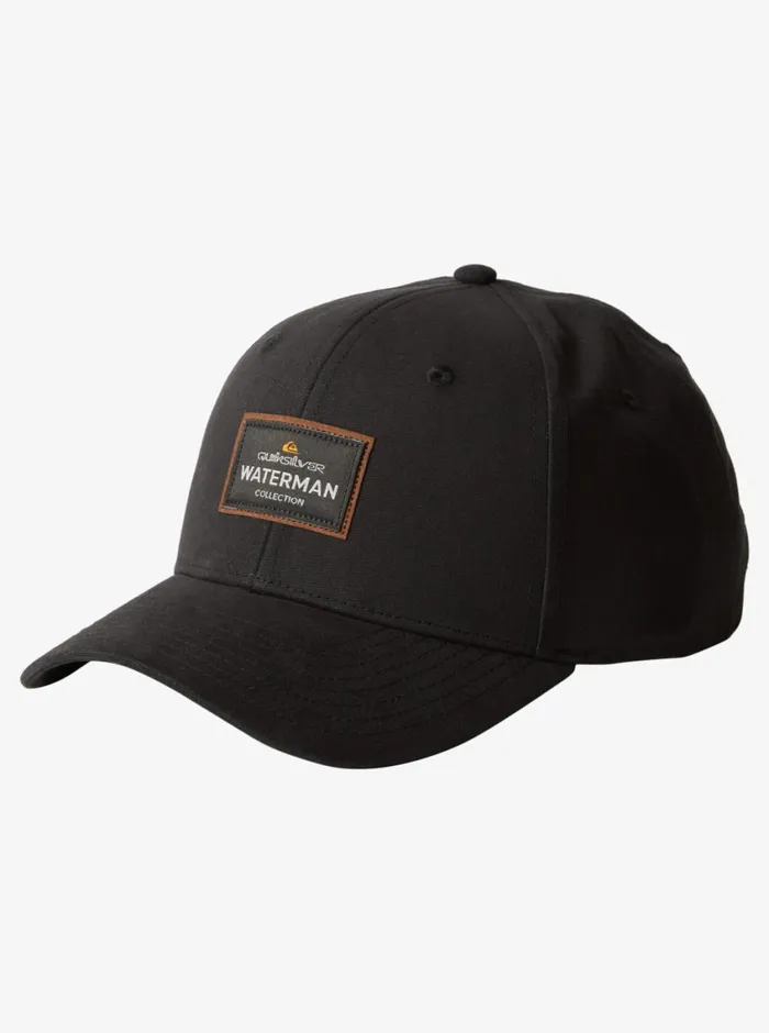 Quiksilver Salty Bar Snapback Hat Black Mens Hats