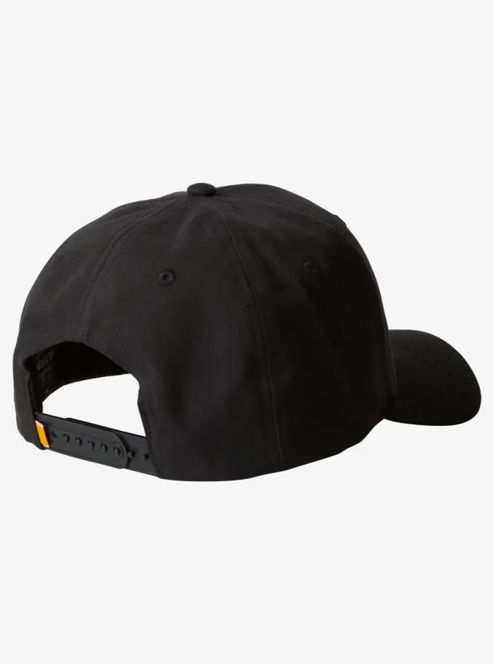 Quiksilver Salty Bar Snapback Hat Black Mens Hats Quiksilver Salty Bar Snapback Hat Black Mens Hats