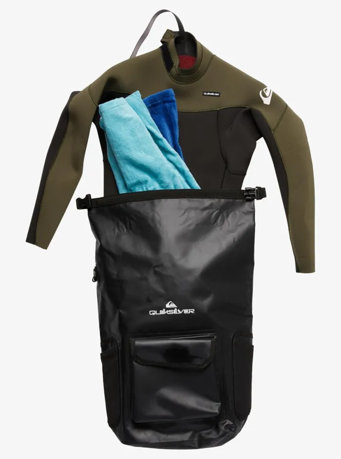 Quiksilver Sea Stash 20L Medium Surf Backpack Blackblack Mens Backpacks and Bags Quiksilver Sea Stash 20L Medium Surf Backpack Blackblack Mens Backpacks and Bags
