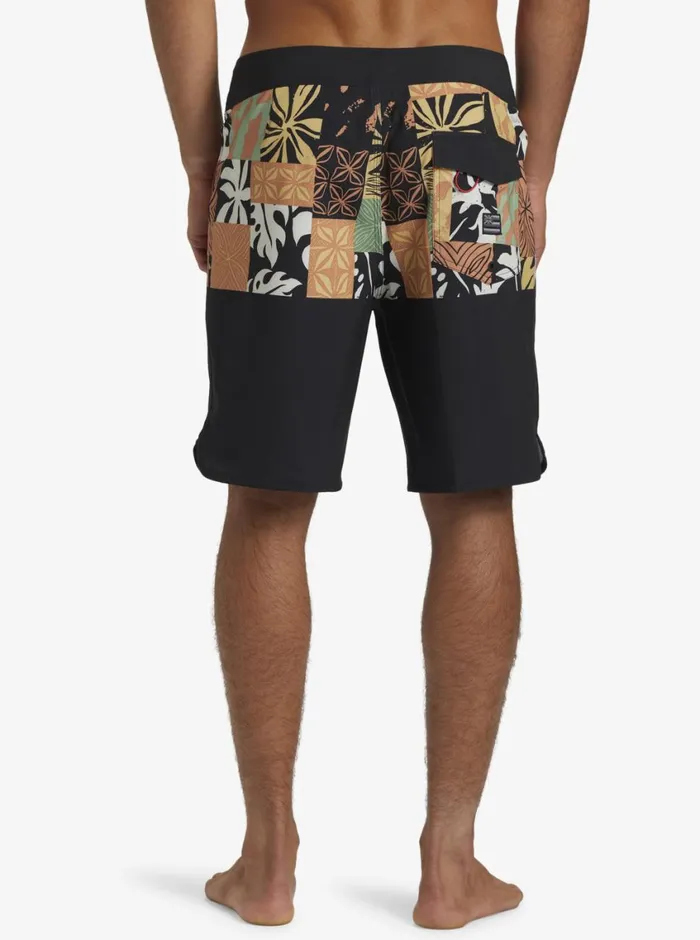 Quiksilver Surfsilk Hawaii Blocked 19034 Boardshorts Black Mens Boardshorts Quiksilver Surfsilk Hawaii Blocked 19034 Boardshorts Black Mens Boardshorts
