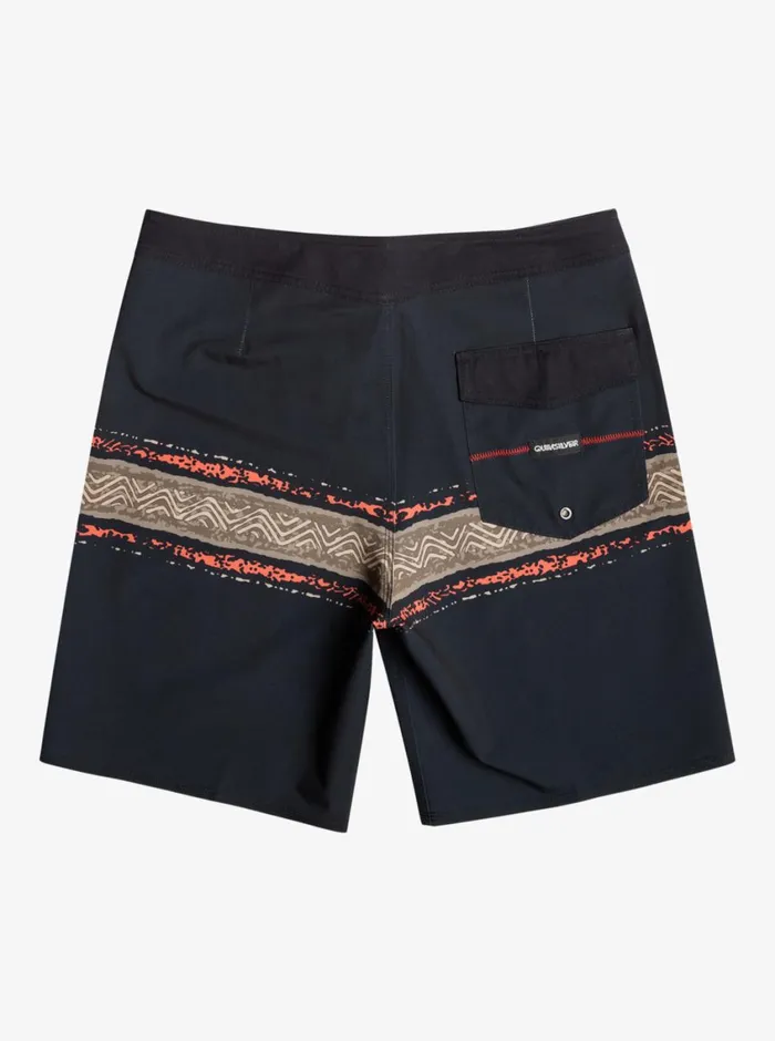 Quiksilver Surfsilk Mesa Stripe 19034 Boardshorts Black Mens Boardshorts Quiksilver Surfsilk Mesa Stripe 19034 Boardshorts Black Mens Boardshorts