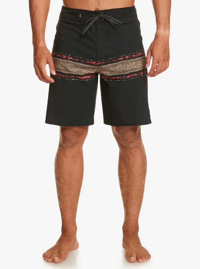 Quiksilver Surfsilk Mesa Stripe 19034 Boardshorts Black Mens Boardshorts Quiksilver Surfsilk Mesa Stripe 19034 Boardshorts Black Mens Boardshorts