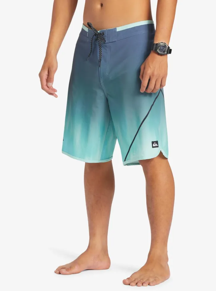 Quiksilver Surfsilk New Wave 20034 Boardshorts Blue Radiance Mens Shorts and Amphibians Quiksilver Surfsilk New Wave 20034 Boardshorts Blue Radiance Mens Shorts and Amphibians