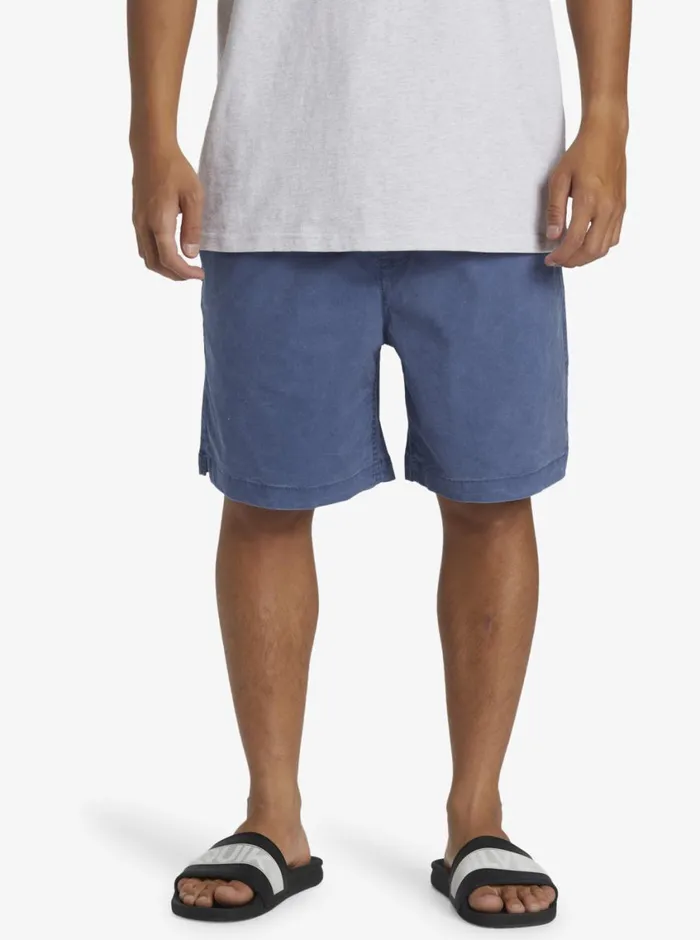Quiksilver Taxer Shorts Crown Blue Mens Shorts and Amphibians Quiksilver Taxer Shorts Crown Blue Mens Shorts and Amphibians