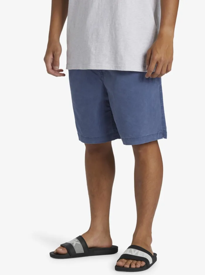 Quiksilver Taxer Shorts Crown Blue Mens Shorts and Amphibians Quiksilver Taxer Shorts Crown Blue Mens Shorts and Amphibians