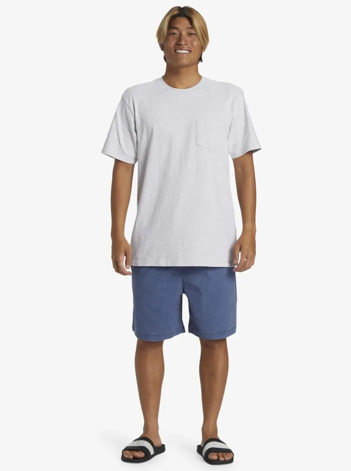 Quiksilver Taxer Shorts Crown Blue Mens Shorts and Amphibians Quiksilver Taxer Shorts Crown Blue Mens Shorts and Amphibians