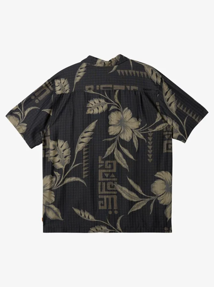 Quiksilver Troppo Woven Shirt Black Troppo Woven MensWaterman Shirts and Polos