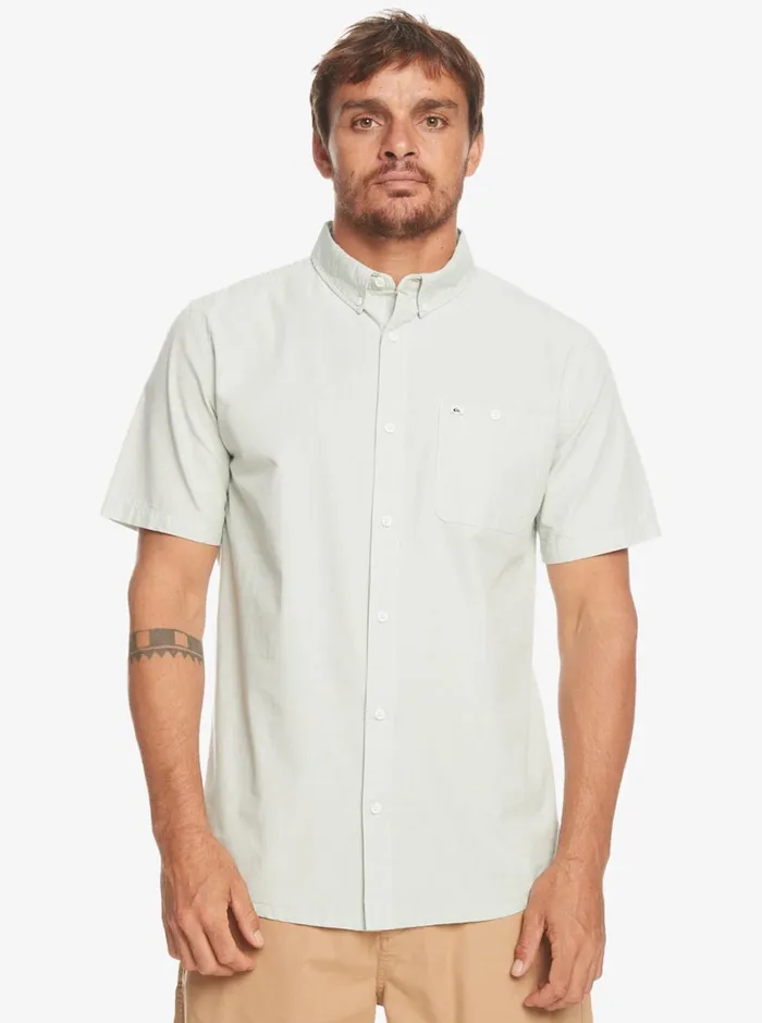 Quiksilver Winfall Short Sleeve Shirt Iceberg Green Mens Shirts and Polos Quiksilver Winfall Short Sleeve Shirt Iceberg Green Mens Shirts and Polos