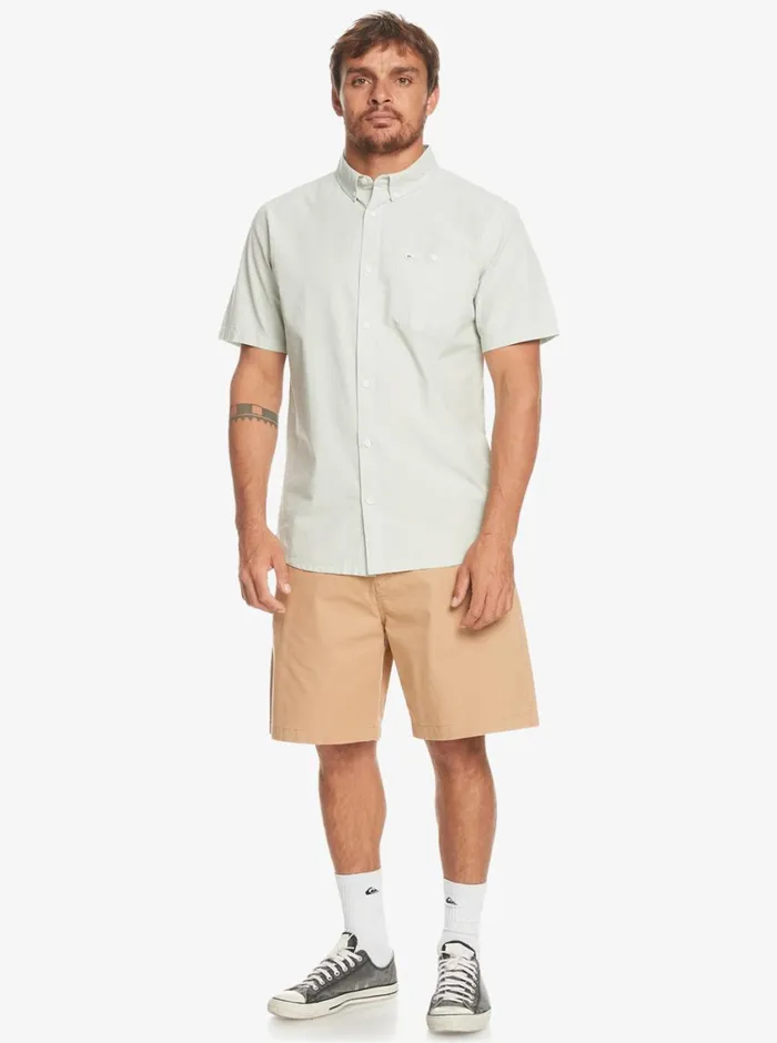 Quiksilver Winfall Short Sleeve Shirt Iceberg Green Mens Shirts and Polos Quiksilver Winfall Short Sleeve Shirt Iceberg Green Mens Shirts and Polos