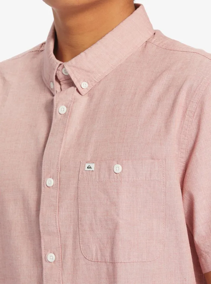 Quiksilver Winfall Short Sleeve Shirt Red Ochre Mens Shirts and Polos Quiksilver Winfall Short Sleeve Shirt Red Ochre Mens Shirts and Polos