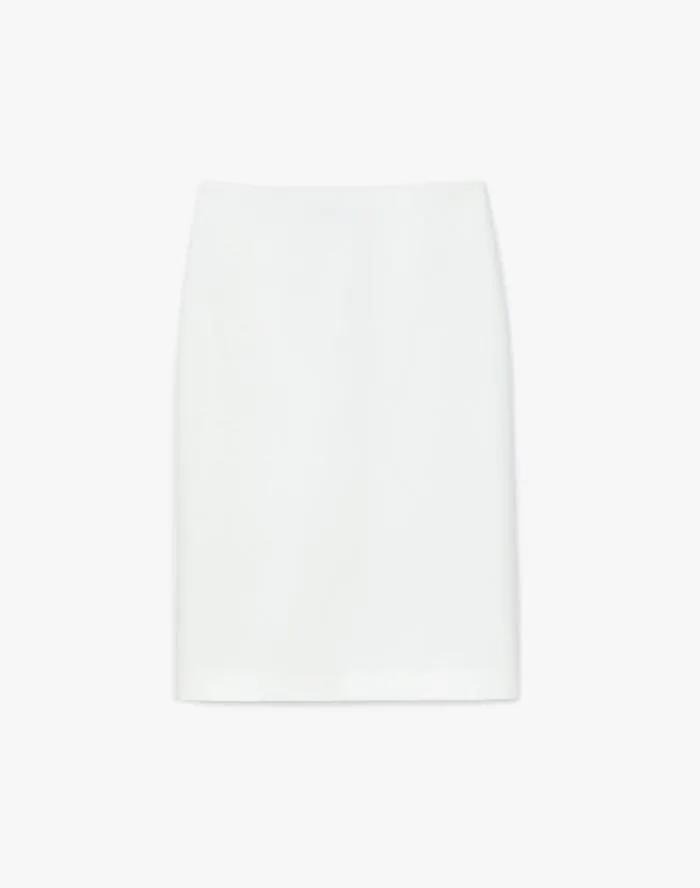 Ready To Wear Finesse Crepe Pencil Skirt Black Lafayette 148 New York Skirts