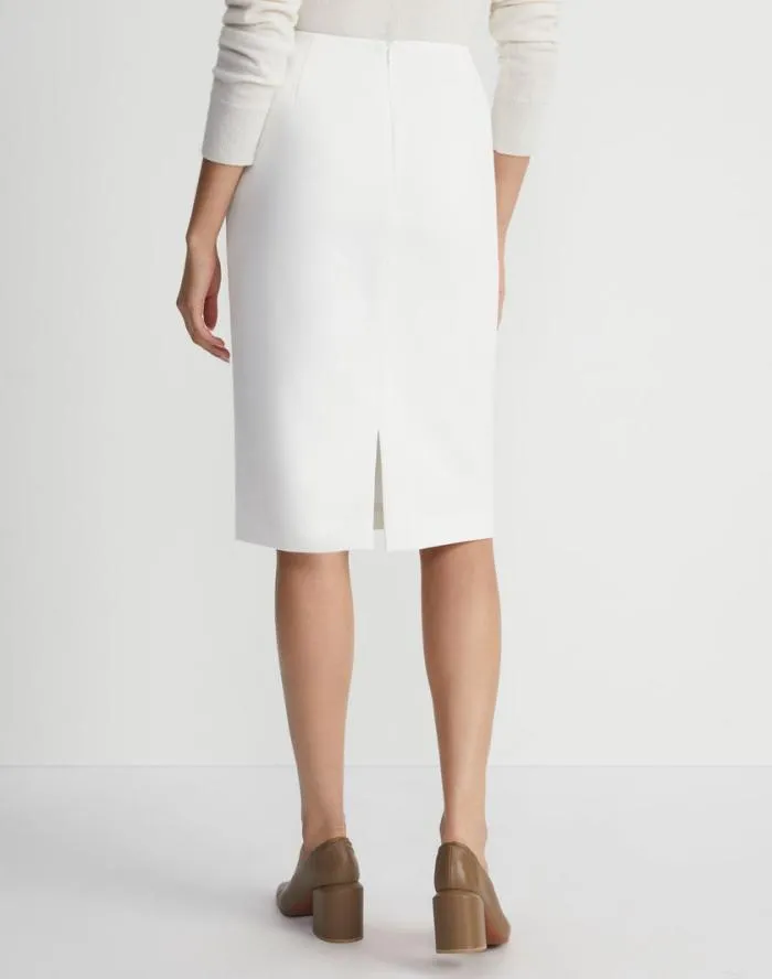 Ready To Wear Finesse Crepe Pencil Skirt Black Lafayette 148 New York Skirts