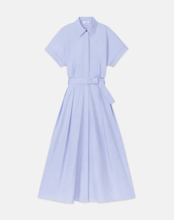 Ready To Wear Organic Cotton Poplin Shirtdress Wild Bluet Lafayette 148 New York Dresses Ready To Wear Organic Cotton Poplin Shirtdress Wild Bluet Lafayette 148 New York Dresses