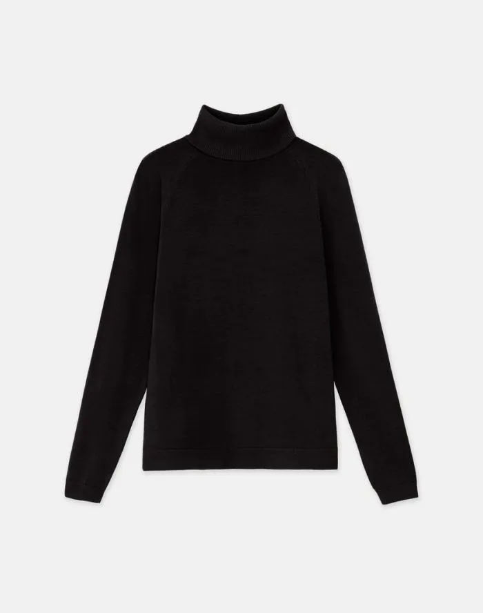Ready To Wear Responsible Matte Crepe Turtleneck Sweater Copper Lafayette 148 New York Sweaters and Knits