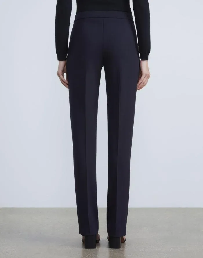 Ready To Wear Responsible Wool Double Face Barrow Pant Black Lafayette 148 New York Pants and Shorts
