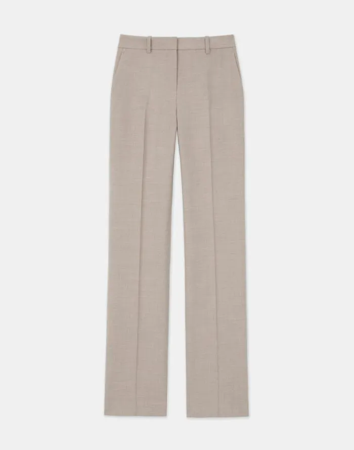 Ready To Wear Virgin Wool Gates Pant Grey Heather Lafayette 148 New York Pants and Shorts Ready To Wear Virgin Wool Gates Pant Grey Heather Lafayette 148 New York Pants and Shorts
