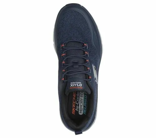 Relaxed Fit D039Lux Walker 20 8211 Steadyway Navy Orange Men SKECHERS SlipOn