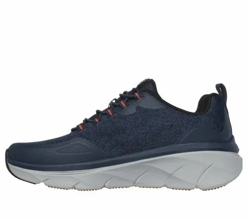 Relaxed Fit D039Lux Walker 20 8211 Steadyway Navy Orange Men SKECHERS SlipOn