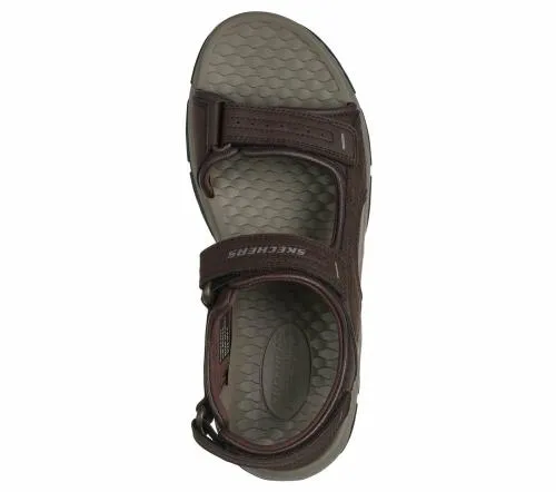 Relaxed Fit Tresmen 8211 Garo Chocolate Men SKECHERS Sandals