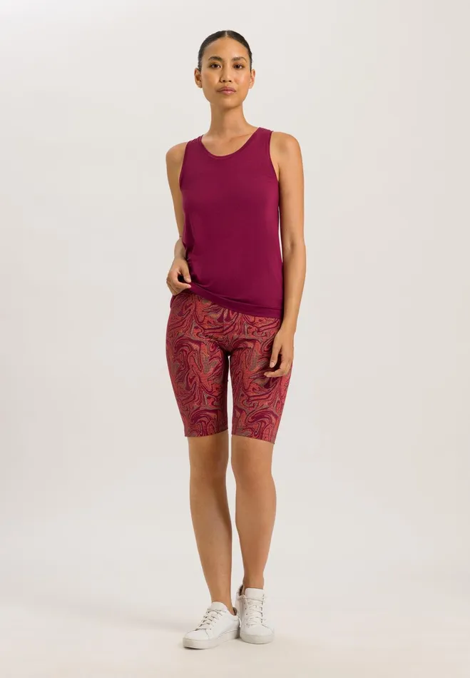 Relaxed Round Neck Tank Top Anemone Women HANRO Activewear